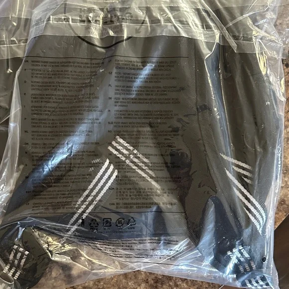 Adidas mini Backpack with White Trefoil - Picture 3 of 3